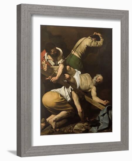 Martyrdom of St Peter-Caravaggio-Framed Giclee Print