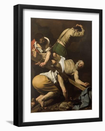 Martyrdom of St Peter-Caravaggio-Framed Giclee Print