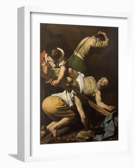 Martyrdom of St Peter-Caravaggio-Framed Giclee Print