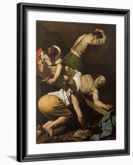 Martyrdom of St Peter-Caravaggio-Framed Giclee Print