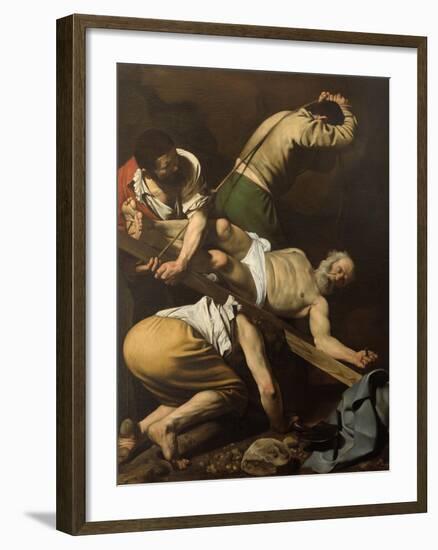 Martyrdom of St Peter-Caravaggio-Framed Giclee Print
