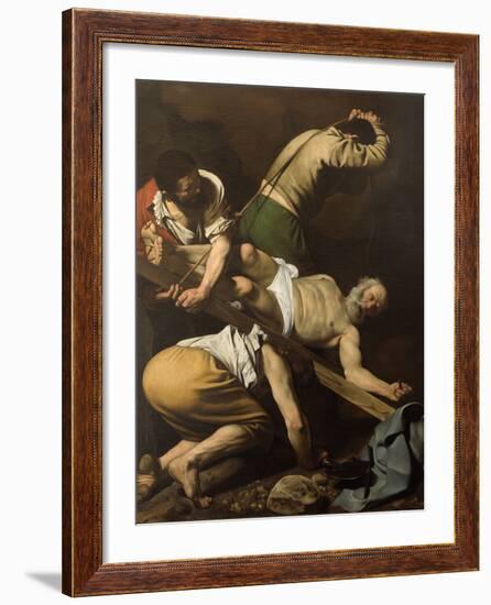 Martyrdom of St Peter-Caravaggio-Framed Giclee Print