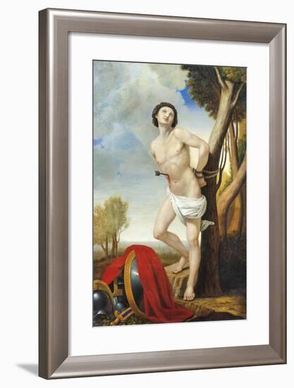 Martyrdom of St Sebastian-Luigi Asioli-Framed Giclee Print