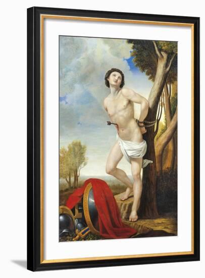 Martyrdom of St Sebastian-Luigi Asioli-Framed Giclee Print