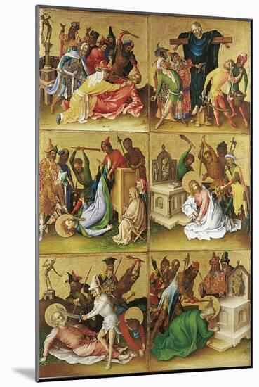 Martyrdom of the Apostles. Right Panel-Stephan Lochner-Mounted Giclee Print