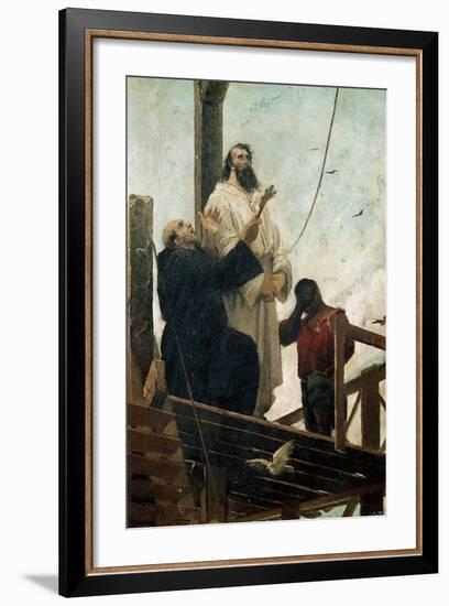 Martyrdom of Tiradentes-null-Framed Giclee Print