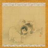 Hanging Scroll: Chiyono Sees the Moon in Spilled Water, 1772 (Ink & Light Colours on Paper)-Maruyama Okyo-Giclee Print
