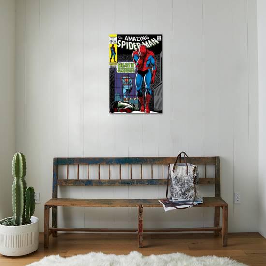 Marvel Comics Retro The Amazing Spider Man Comic Book Cover No 75