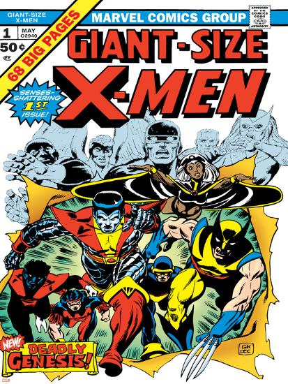 Marvel Comics Retro The X Men Comic Book Cover No 1 Art Print