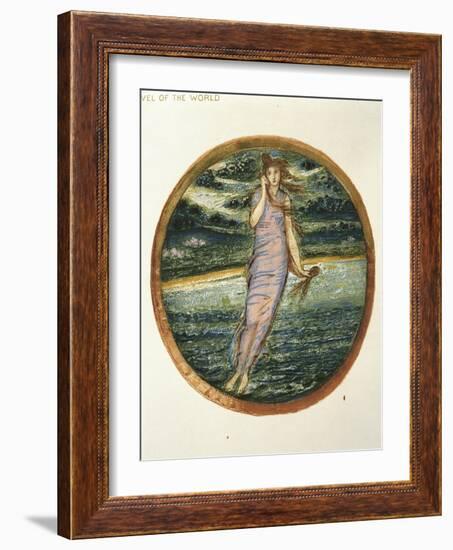 Marvel of the World Birth of Venus-Edward Burne-Jones-Framed Giclee Print