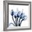 Marvelous Indigo Tulips-Albert Koetsier-Framed Art Print