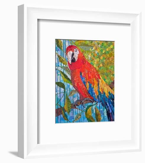 Marvelous Macaw-null-Framed Art Print