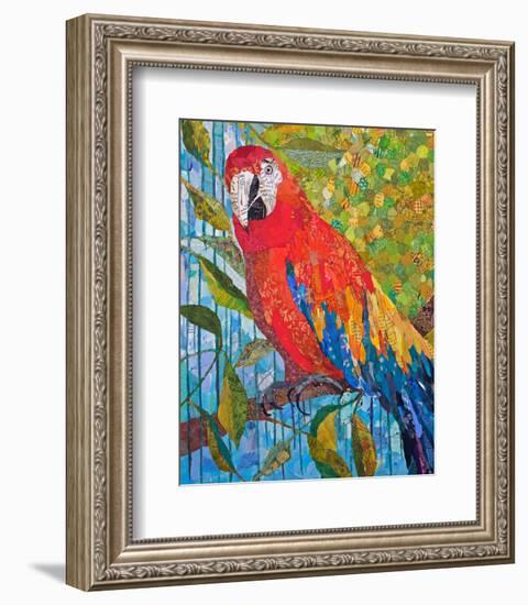 Marvelous Macaw-null-Framed Art Print