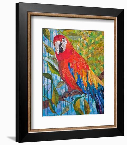 Marvelous Macaw-null-Framed Art Print