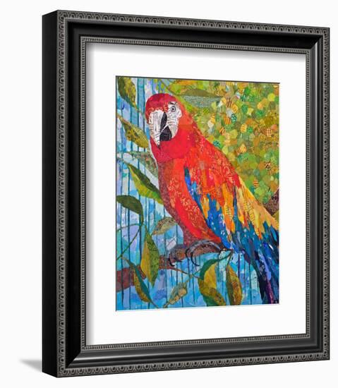 Marvelous Macaw-null-Framed Art Print