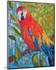 Marvelous Macaw-null-Mounted Art Print