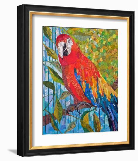 Marvelous Macaw-null-Framed Art Print