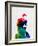 Marvin Gaye Watercolor-Lana Feldman-Framed Art Print