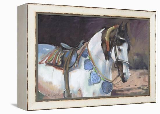 Marwari Horse II-Jennifer Wright-Framed Premier Image Canvas
