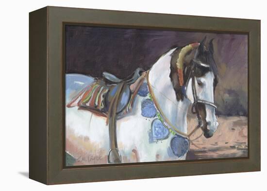 Marwari Horse II-Jennifer Wright-Framed Premier Image Canvas