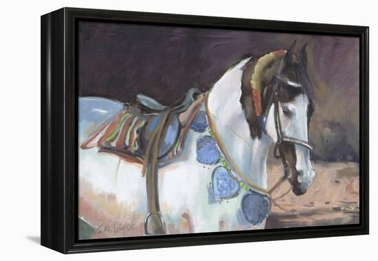 Marwari Horse II-Jennifer Wright-Framed Premier Image Canvas