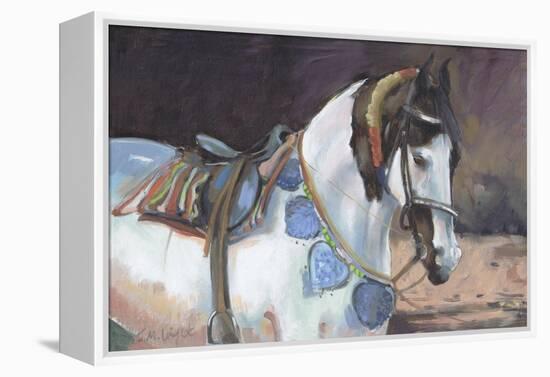 Marwari Horse II-Jennifer Wright-Framed Premier Image Canvas