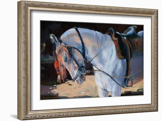 Marwari Horse, Rajasthan, 2010-Jennifer Wright-Framed Giclee Print
