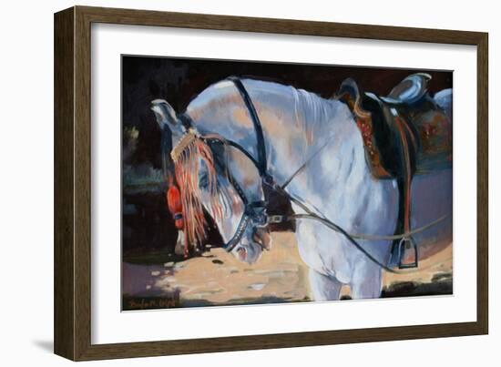 Marwari Horse, Rajasthan, 2010-Jennifer Wright-Framed Giclee Print