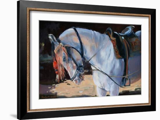 Marwari Horse, Rajasthan, 2010-Jennifer Wright-Framed Giclee Print