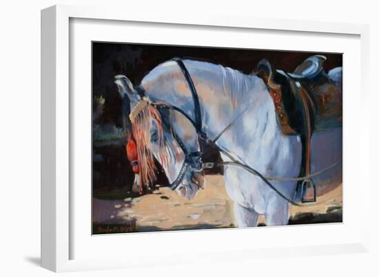 Marwari Horse, Rajasthan, 2010-Jennifer Wright-Framed Giclee Print