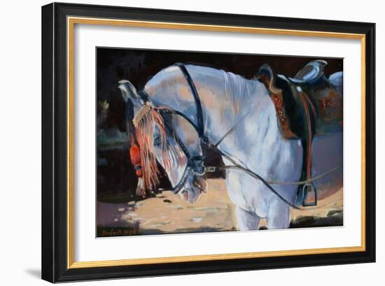 Marwari Horse, Rajasthan, 2010-Jennifer Wright-Framed Giclee Print