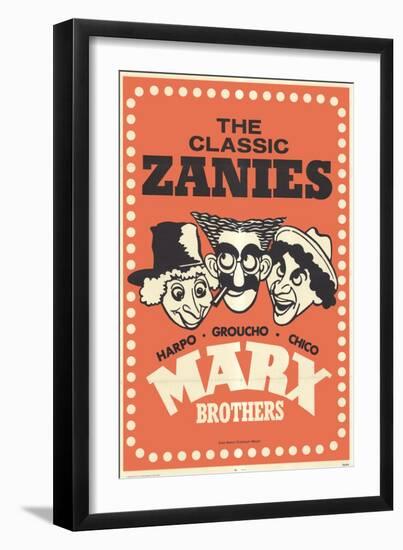 Marx Brothers, 9999-null-Framed Art Print