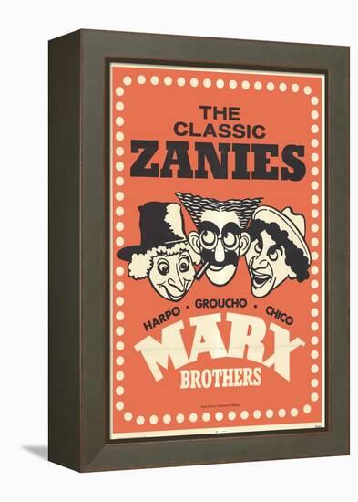 Marx Brothers, 9999-null-Framed Stretched Canvas