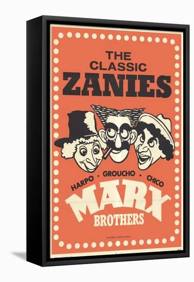 Marx Brothers, 9999-null-Framed Stretched Canvas