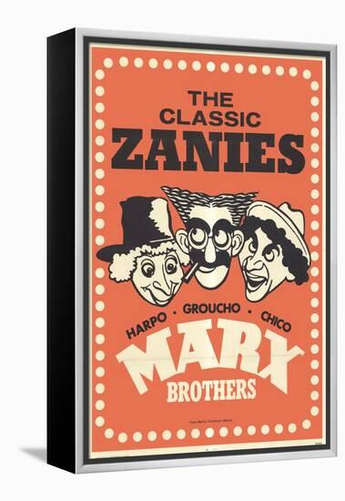 Marx Brothers, 9999-null-Framed Stretched Canvas