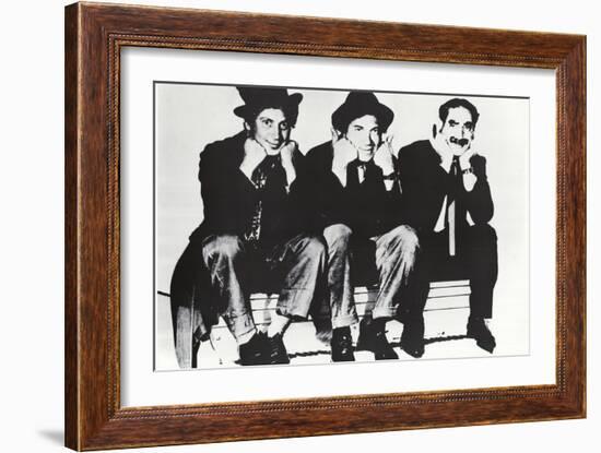 Marx Brothers, 9999-null-Framed Art Print