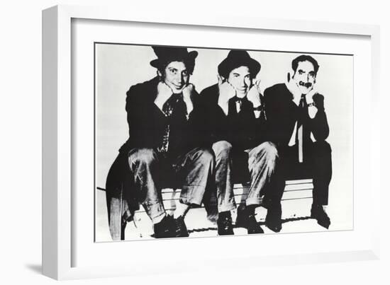 Marx Brothers, 9999-null-Framed Art Print