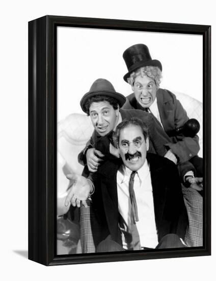 Marx Brothers - Groucho Marx, Chico Marx, Harpo Marx, 1936-null-Framed Stretched Canvas