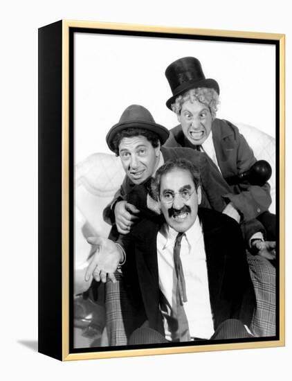 Marx Brothers - Groucho Marx, Chico Marx, Harpo Marx, 1936-null-Framed Stretched Canvas