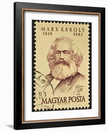 Marx Stamp-marzolino-Framed Art Print