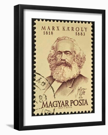 Marx Stamp-marzolino-Framed Art Print