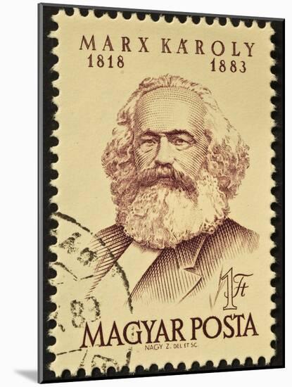 Marx Stamp-marzolino-Mounted Art Print