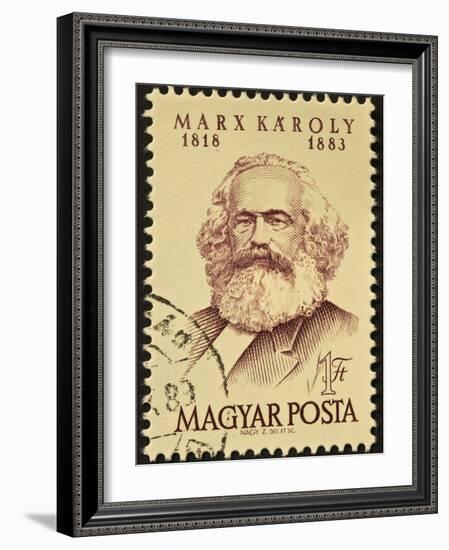 Marx Stamp-marzolino-Framed Art Print