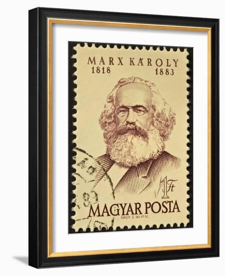 Marx Stamp-marzolino-Framed Art Print