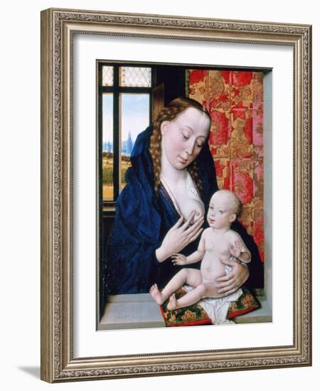 Mary and Child, C1465-Dieric Bouts-Framed Giclee Print