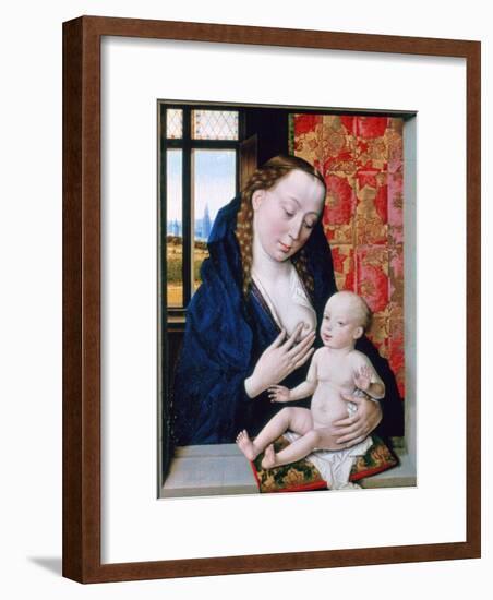 Mary and Child, C1465-Dieric Bouts-Framed Giclee Print