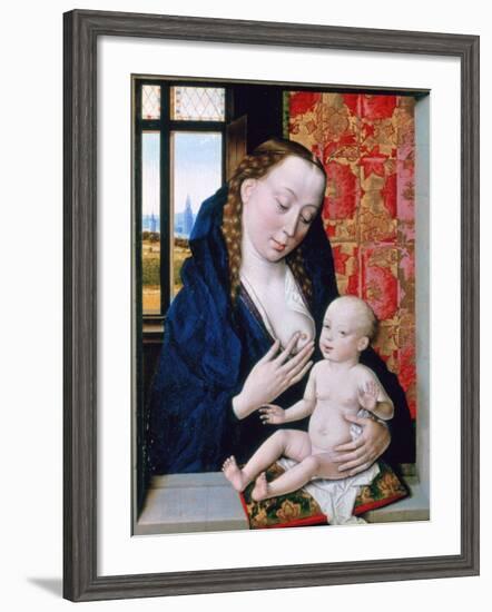 Mary and Child, C1465-Dieric Bouts-Framed Giclee Print