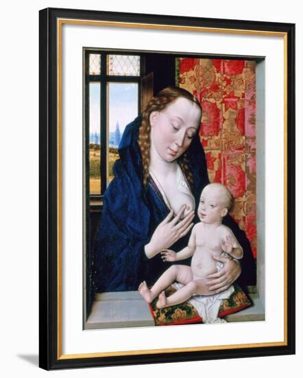 Mary and Child, C1465-Dieric Bouts-Framed Giclee Print