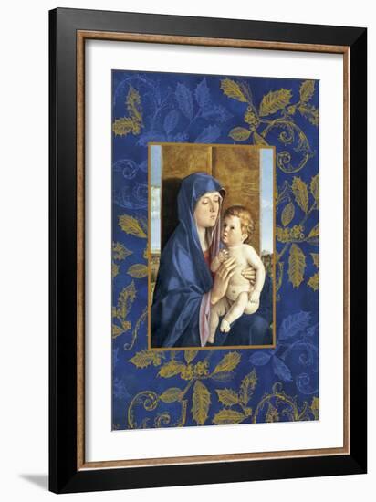 mary and jesus-Maria Trad-Framed Giclee Print