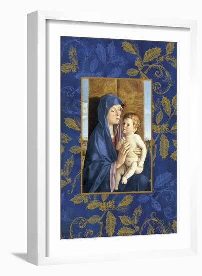 mary and jesus-Maria Trad-Framed Giclee Print